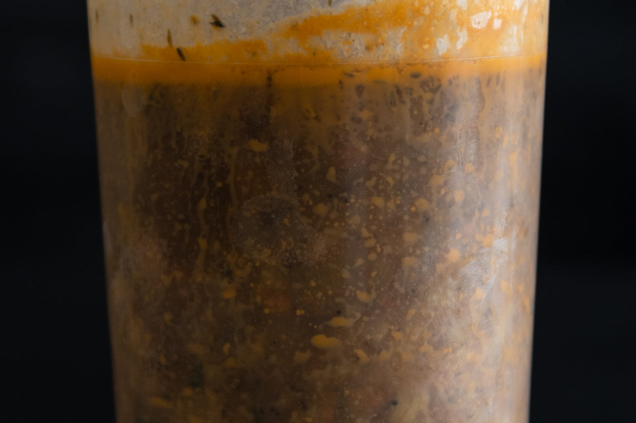 House-made beef and barley soup