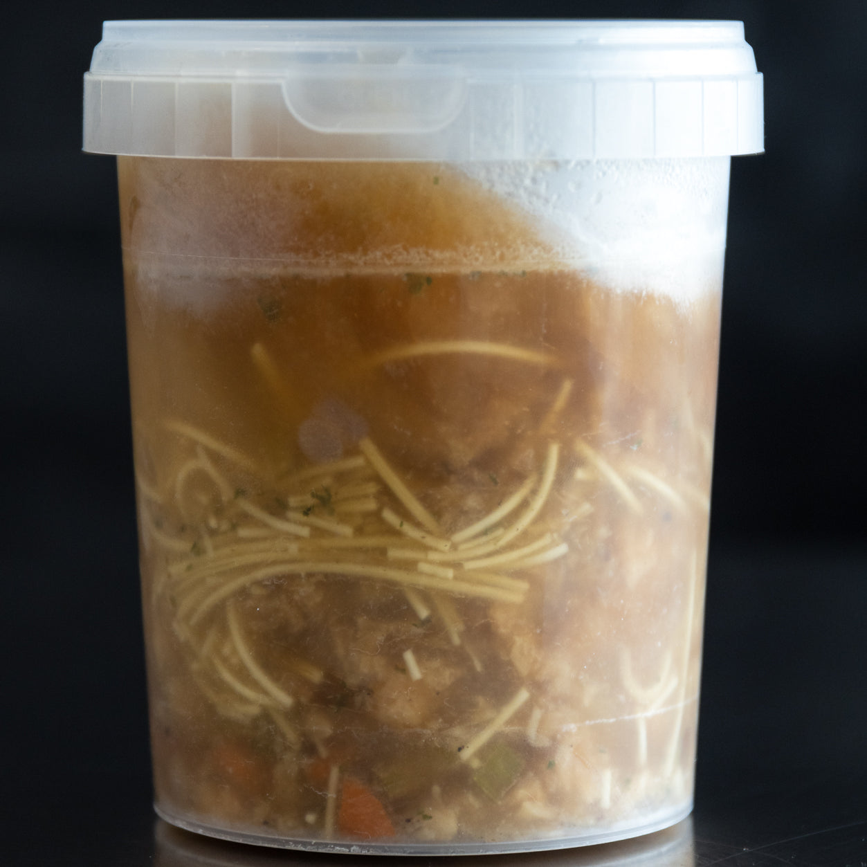House-made chicken noodle soup