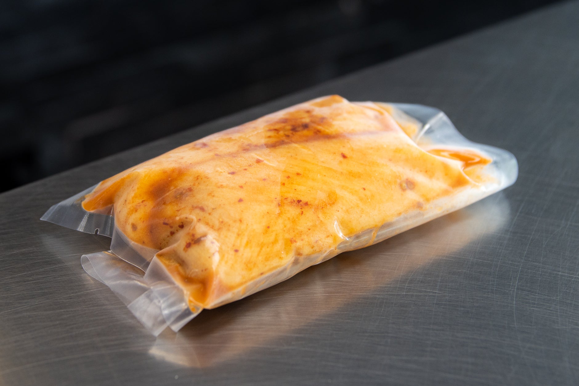 Organic chipotle-lime chicken breast, packaged