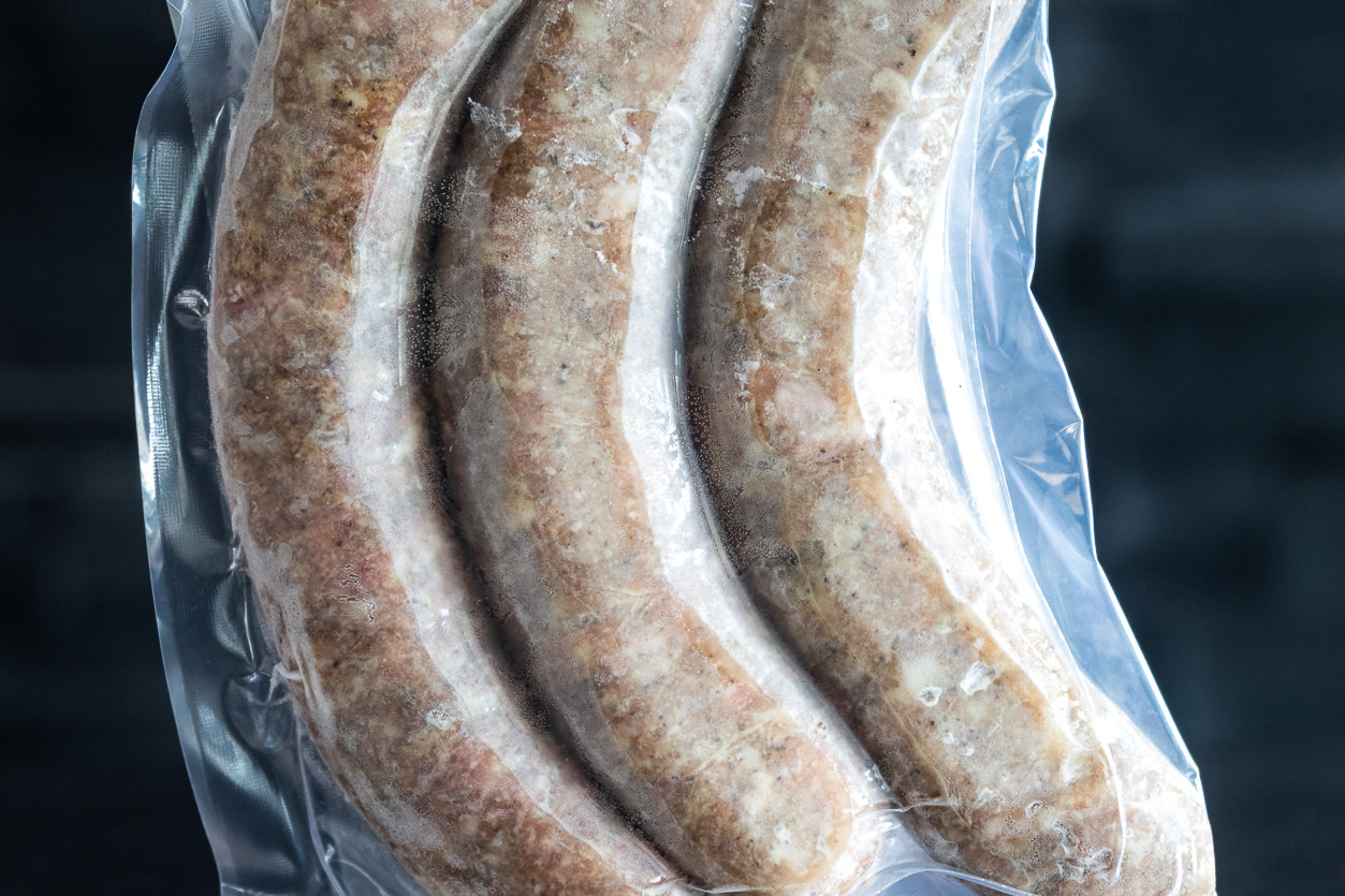 Linton Pasture salt and pepper pork sausage