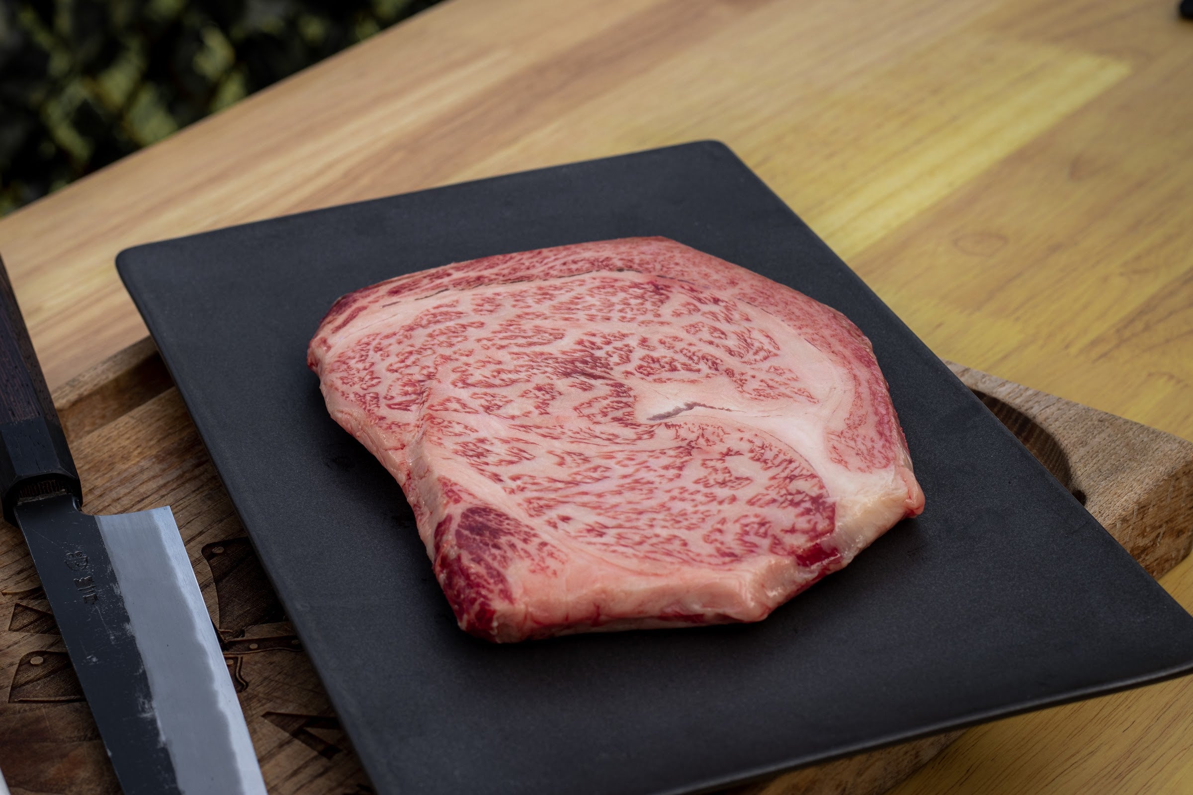 Japanese A5 Wagyu ribeye steak