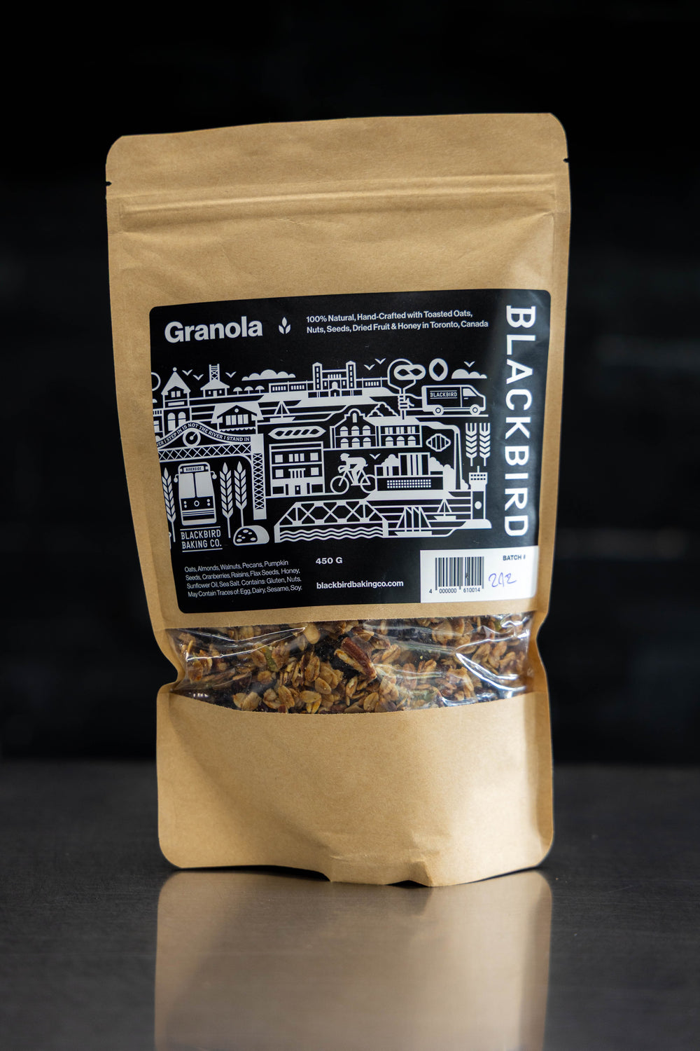 Blackbird Baking Co. Granola, 450 g bag