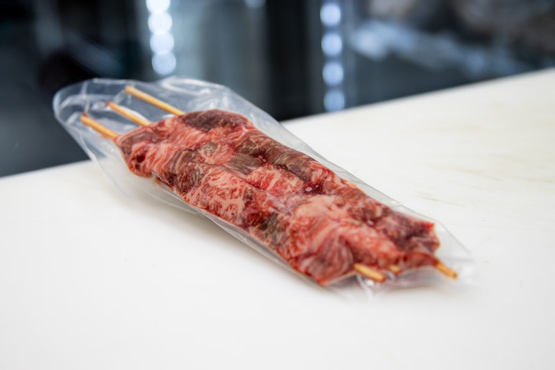 Miyazaki Japanese A5 BMS 12 Wagyu Skewers