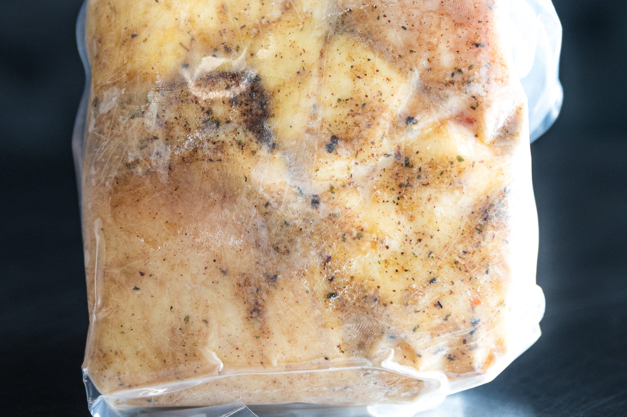 Jerk chicken thighs