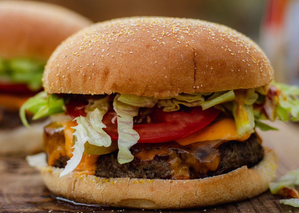 HQ's 50/50 Burger