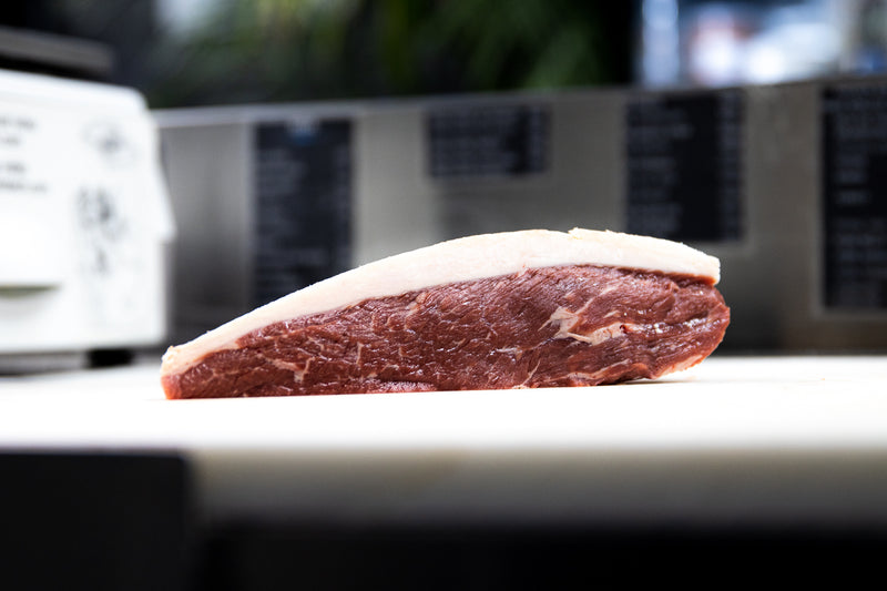 USDA Prime Picanha steak with signature fat cap