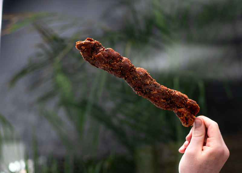 Beef skewers with striploin, tenderloin, and ribeye