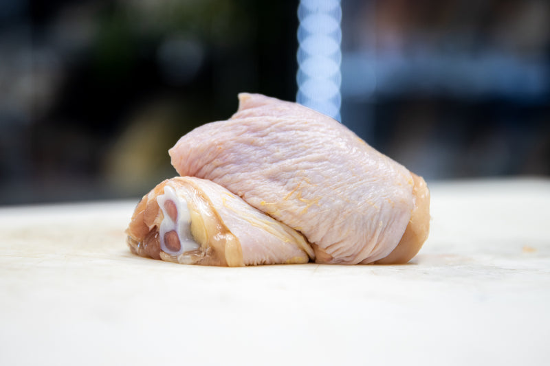 Organic free range chicken thighs