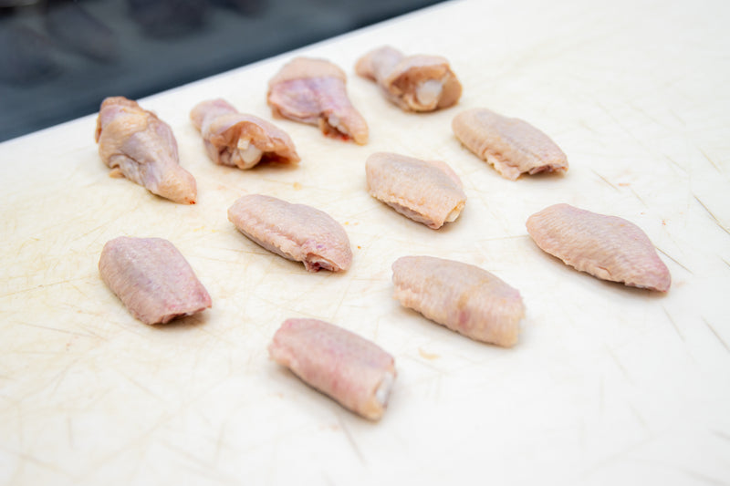 Organic free range chicken wings