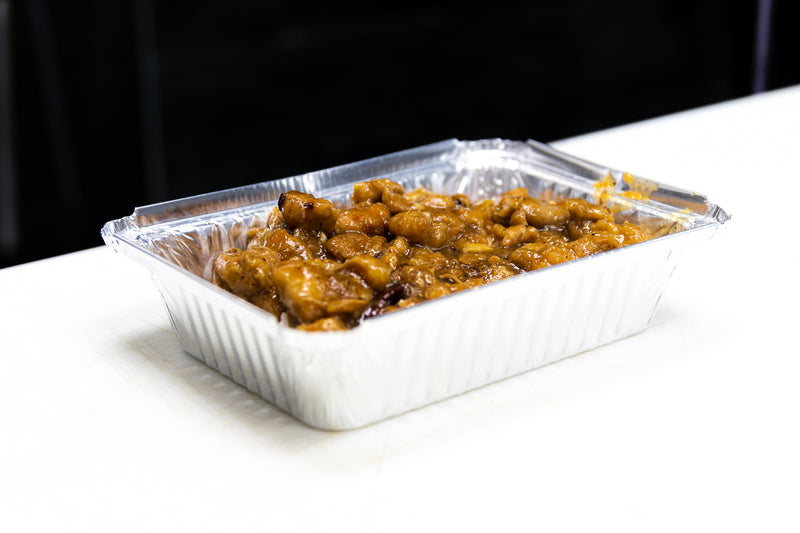 Kung pao chicken ready-to-heat meal from HQ Meats