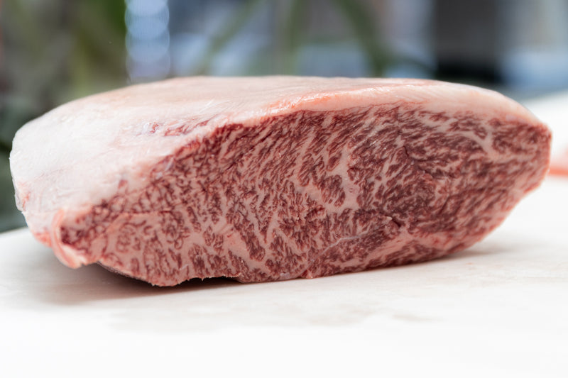 Miyazaki Japanese A5 BMS 12 Wagyu Picanha steak