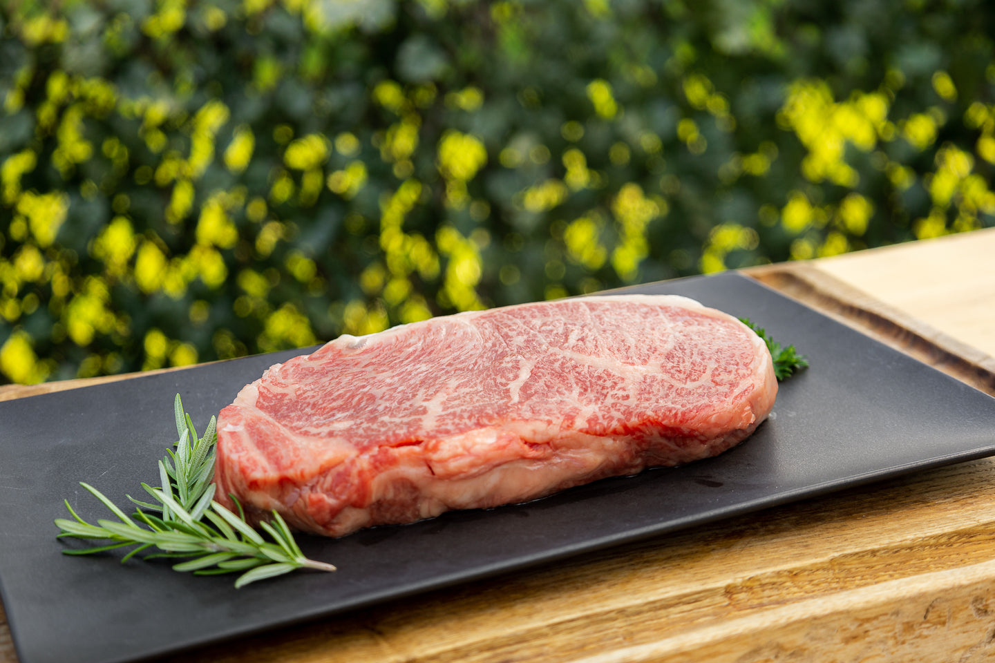 Miyazaki Japanese A5 Wagyu BMS 12 New York Striploin Steak