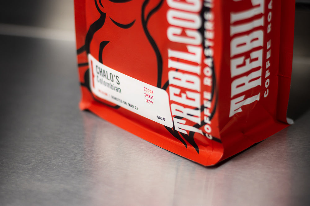 
                  
                    TREBILCOCK CHALO'S COLUMBIAN COFFEE BEANS
                  
                